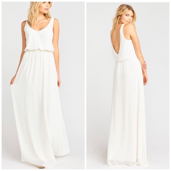 Show Me Your Mumu Chiffon Kendall Maxi Dress - Picture 1 of 6
